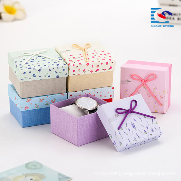 Girls jewelry gift box wholesale customize with logo printing necklace boxes bulk